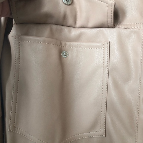 Faux leather Shacket - Picture 5 of 6